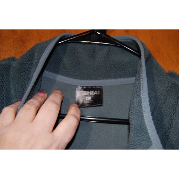 Men's 32 Degrees Heat Tech 1/4 Zip Pullover Lightweight Stretch Fabric XL Blue - Picture 2 of 6